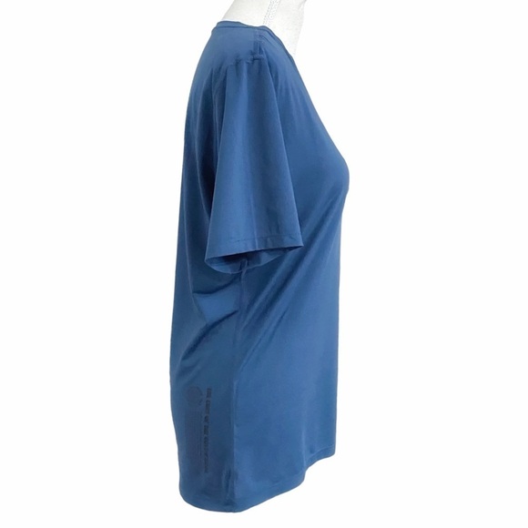 RAPHA BLUE V-NECK HOT WEATHER BASELAYER T-SHIRT - M - Picture 2 of 8